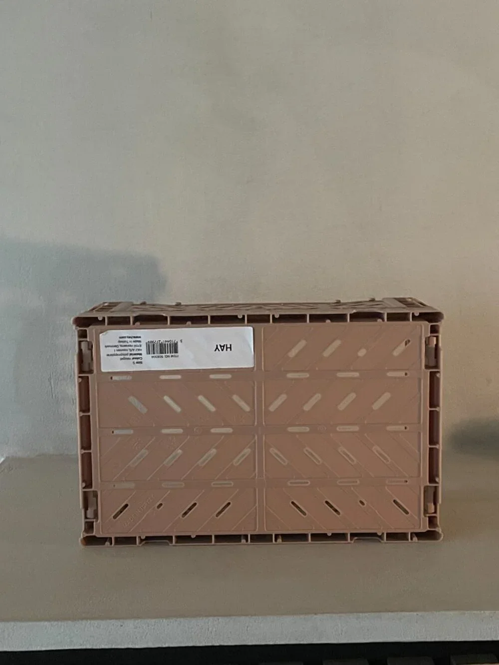 HAY Collapsible Recycled Color Crates - Picture 3 of 3